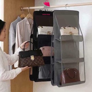 PVN4062 Túi treo giỏ xách túi xách 6 ngăn chống bụi đa năng T2
