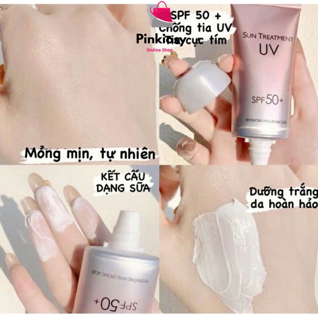 Pvn47881 Kem Chống Nắng Chống Tia Uv Sun Treatment Spf 50+, Spf 30+