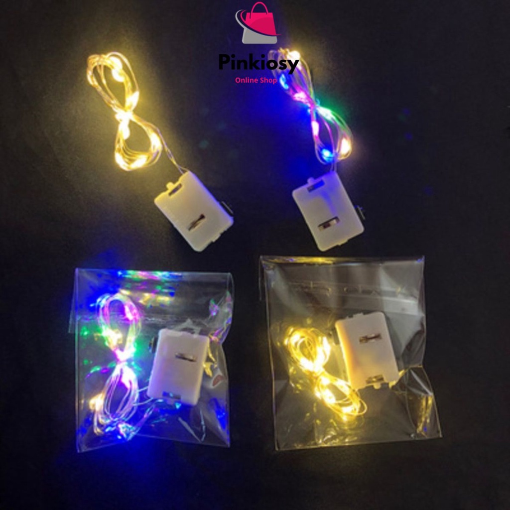 PVN40577 Đèn LED trang trí có sẵn pin dây đồng đom đóm