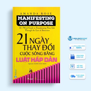 Sách - 21 ngày thay đổi cuộc sống bằng luật hấp dẫn - vlb