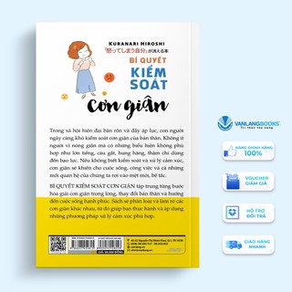 Sách - Bí Quyết Kiểm Soát Cơn Giận - VLB