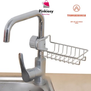 PVN2470 Giá treo đồ rửa bát inox gắn vòi nước T2
