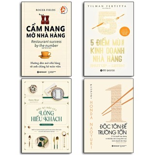 Bộ sách hay nhất về kinh doanh nhà hàng