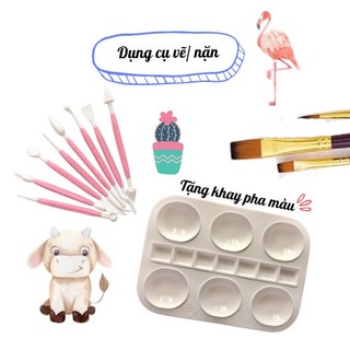 [Sẵn-HCM] Set đất nặn tự khô Mont Marte