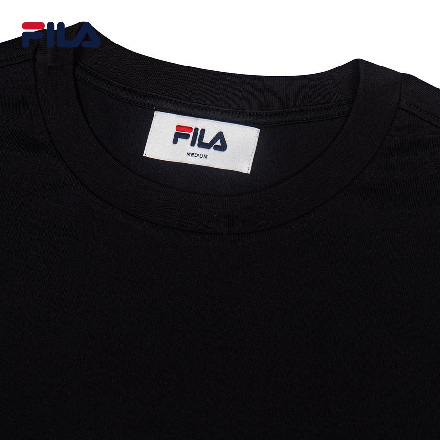 Áo thun tay ngắn thời trang unisex Fila SHORT SLEEVE TEE - FW2RSE3007M-BLK