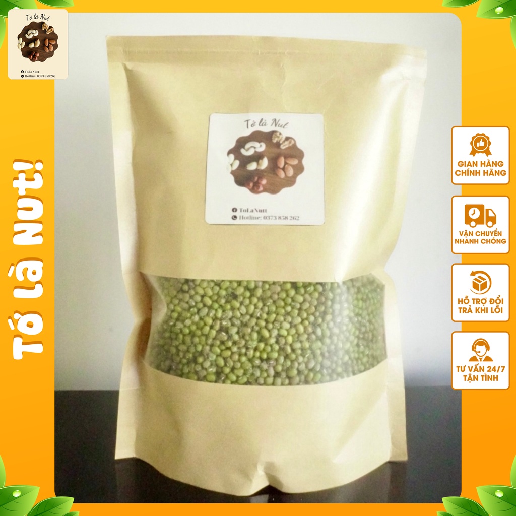 Đậu xanh nguyên vỏ gói lẻ - 200gr