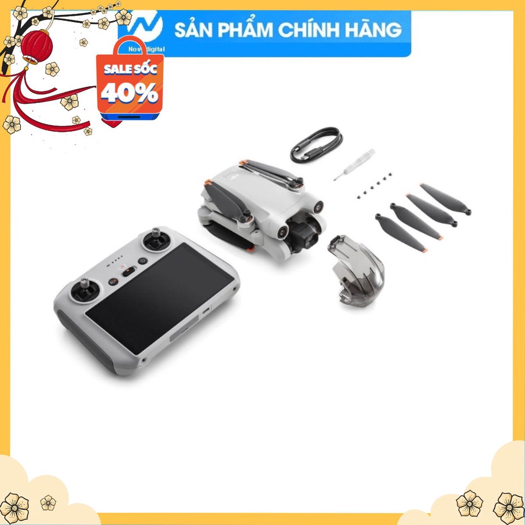 Flycam Mini 4 Pro / DJI Mini 3 / Mini 3 Pro / (tặng thẻ nhớ 64Gb) (TặngÔtô)