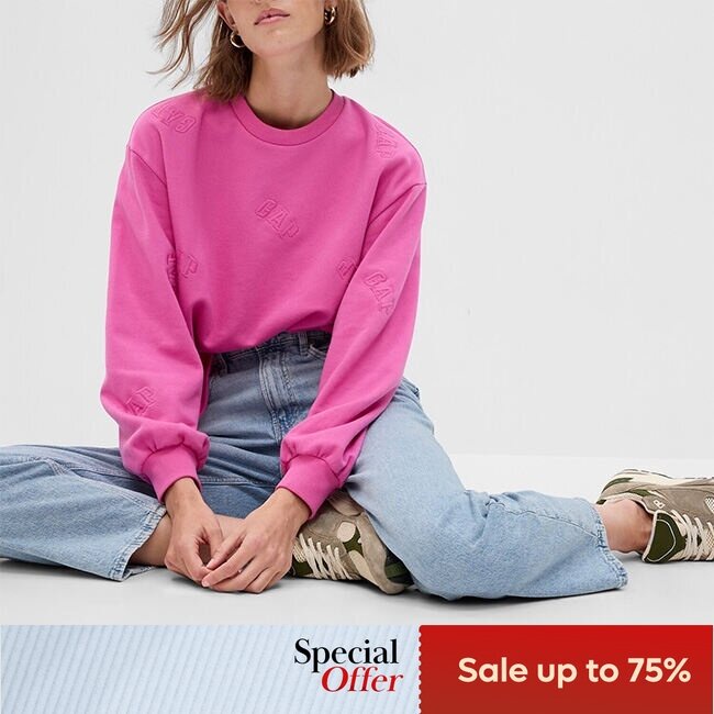 GAP - Áo Sweatshirt Nữ - Logo 566483-02
