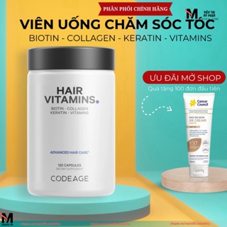 Viên Chống Rụng Tóc Codeage - Hair Vitamins 120 Viên