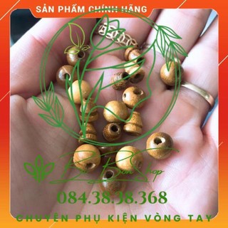Hạt Tròn + Hạt hồ lô mix vòng gỗ 108 hạt các loại