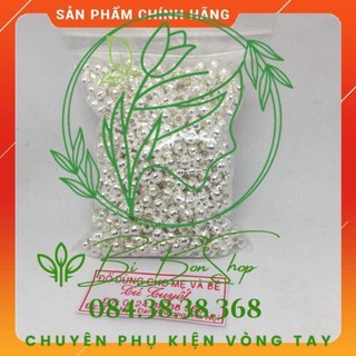 Combo 100 viên bi bạc size 6 li