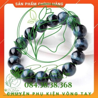Vòng tay mắt hổ xanh dương 8 li
