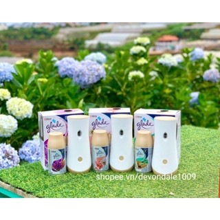  Bộ Máy Xịt Thơm Phòng Tự Động Glade cho phòng ngủ phòng khách khử mùi nha tắm tolet 