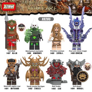 Mô hình đồ chơi lego hình rắn độc đáo