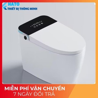 Bồn cầu thông minh xiaomi bệ xí bồn tiêu bồn cầu cảm biến bước chân, điều chỉnh nhiệt độ, két nước ẩn