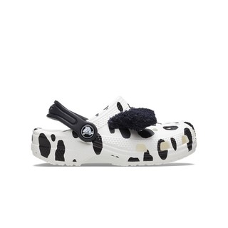 Giày Clog Trẻ Em Crocs Toddler Classic I Am Dalmatian - White/Black