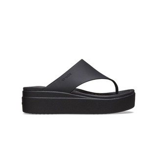 Dép Xỏ Ngón Nữ Crocs Brooklyn - Black