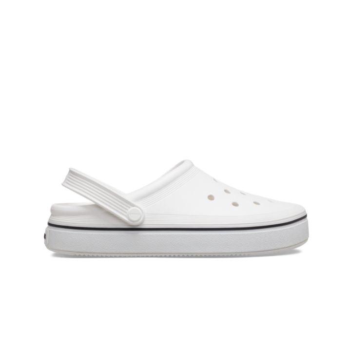 Giày Clog Unisex Crocs Off Court - White