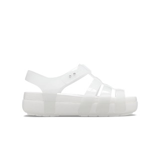 Xăng Đan Nữ Crocs Splash Glossy Fisherman - White
