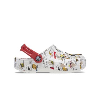 Giày Clog Trẻ Em Crocs Peanuts Classic - White