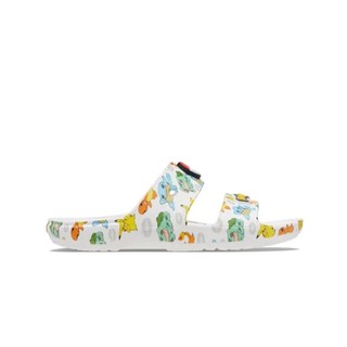 Dép Xăng Đan Unisex Crocs Pokemon Classic - White