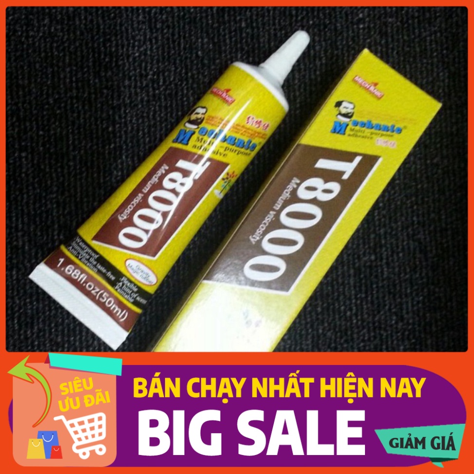 Keo dán laptop T8000 50ml hiệu mechanic
