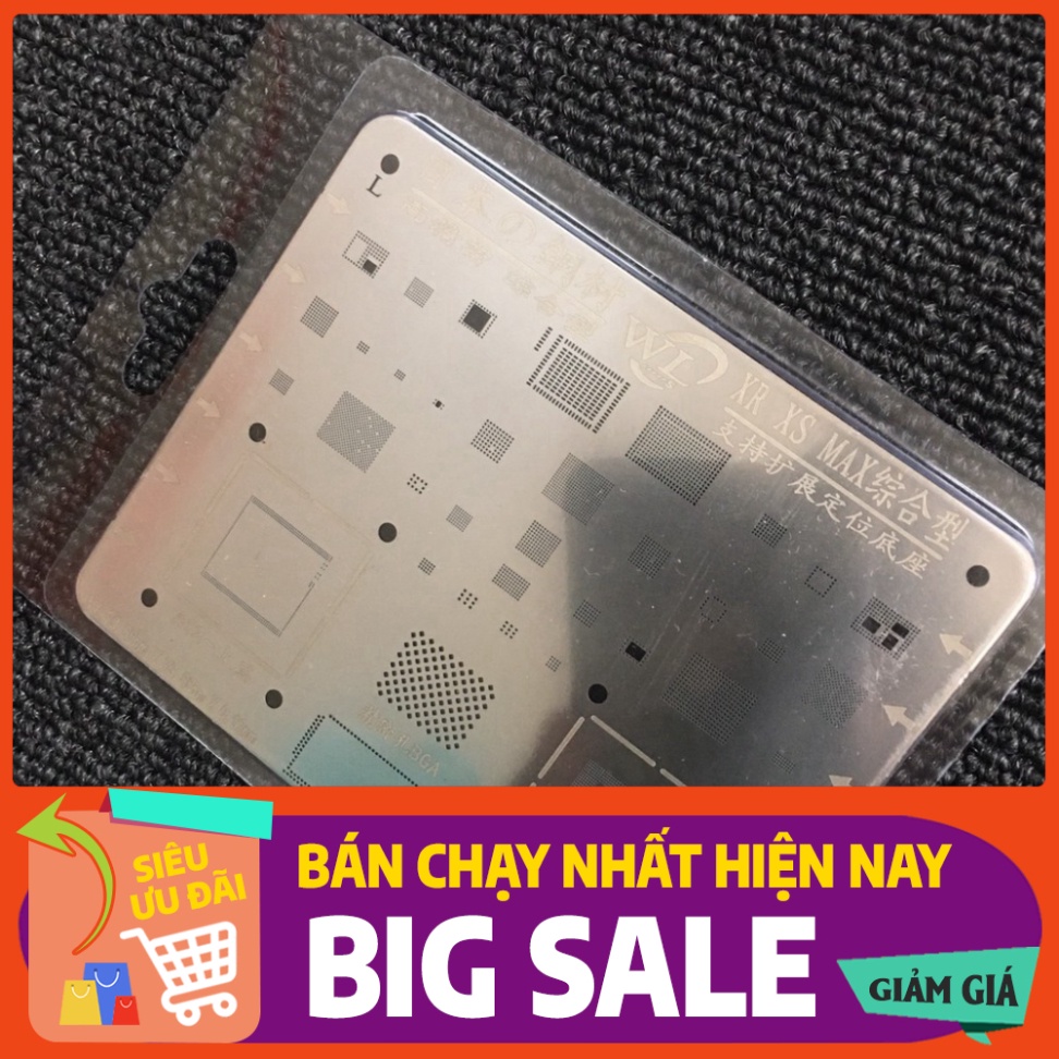Vỉ đổ chân ic lỗ vuông WL cho iphone
