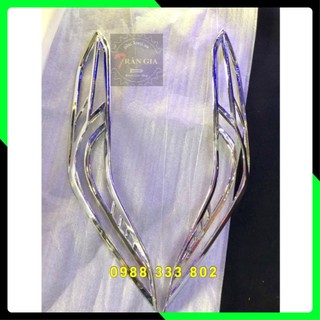 Chụp Xi Nhan trước Vario 2018 Xi Inox [HÀNG ĐẸP] - chụp đèn sương mù Vario 150 - đồ chơi xe vario