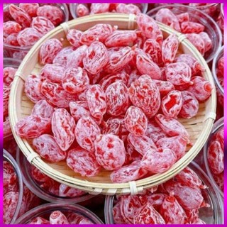 Xí muội hồng đào chua ngọt không hạt - hũ 1 kg