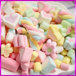 Kẹo bông sữa marshmallow - túi 1 kg