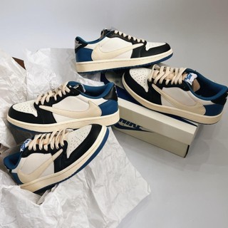 Giày travis scott x air jordan 1 low og sp ‘black phantom’ dm7866-001 - bản cao cấp fullbox,low travis scott x fragment
