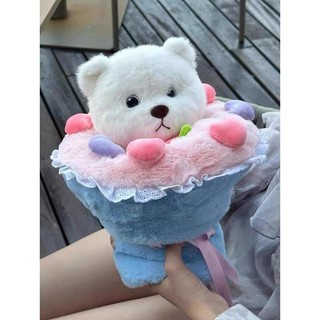 Bó Hoa Gấu Bông Lotso - Lena - Thỏ Dễ Thương Làm Quà Tặng | Bé Bear