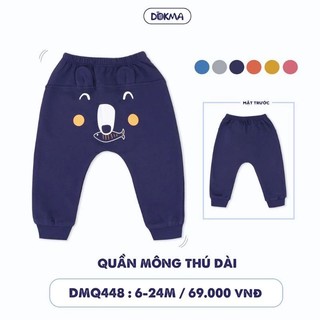 Quần dài sơ sinh Dokma cho bé 6-9M (5-7.5kg)