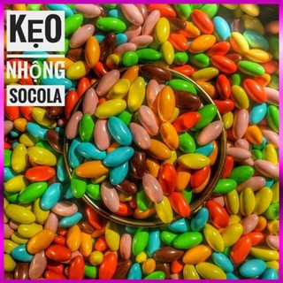 Kẹo sôcôla nhộng - túi 1 kg