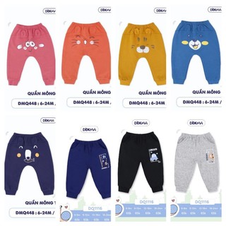 Quần dài sơ sinh Dokma cho bé 6-9M (5-7.5kg)
