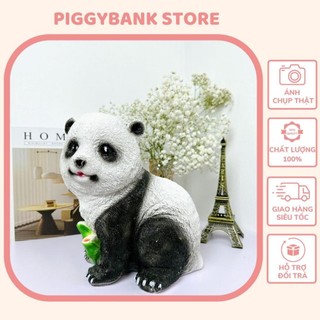Heo đất gấu trúc đáng yêu - heo đất bố bún hđbb22