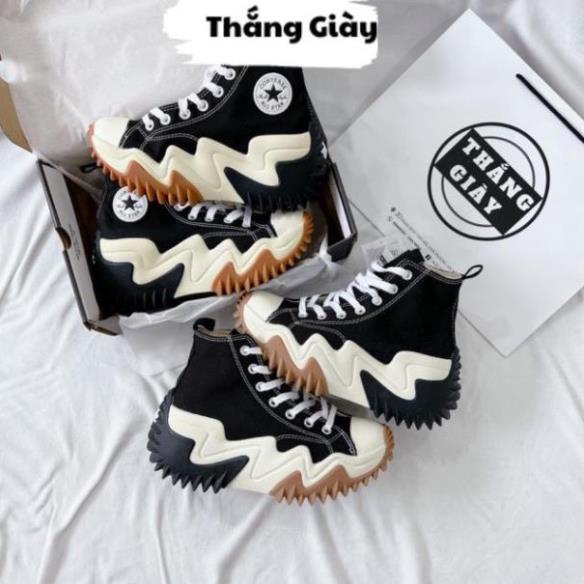 Giày Thể Thao Nam Nữ CV Run Star Motion Đế Cao 9Cm Hàng Chuẩn Cao Cấp TopOne