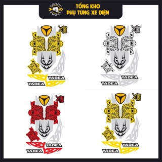 [TẶNG TEM DECAL]  Tem hổ yadea dán xe xmen độ vật liệu xịn 3 lớp một năm không vỡ phai màu | tàu điện hoàn thành tàu điệ
