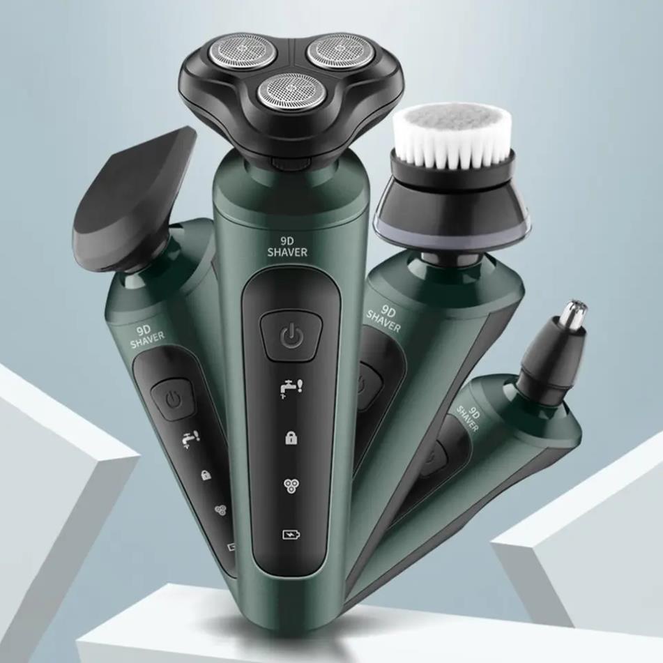 Máy cạo râu đa năng cao cấp 9D shaver cao cấp chống nước cạo sạch nhanh chóng