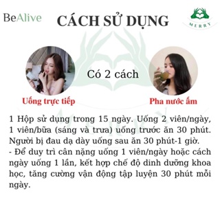 Giảm Cân SLIM BE của BEALIVE Chính Hãng BONK STORE SLimBe Giúp Giảm Cân An