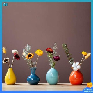 Bình hoa gốm sứ bình hoa decor Đồ trang trí bình hoa mini gốm sứ cao cấp, bàn ăn phòng khách, hoa tulip, hoa khô, bình hoa, trang trí nhẹ nhàng.