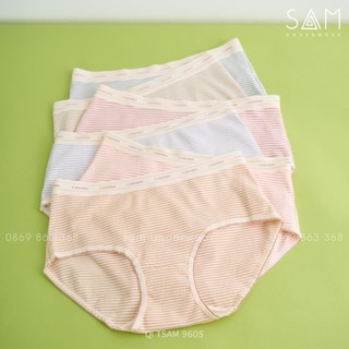 Quần lót nữ Hẻm Style cotton chiết xuất từ dầu hoa trà kháng khuẩn mềm mại thoáng khí 8398