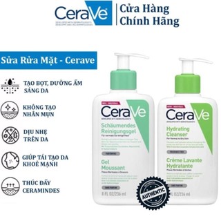 Sữa rửa mặt cerave 236ml - dành cho da dầu mụn, da khô