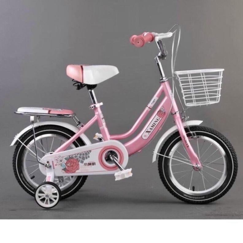 Xe đạp cho bé gái Xaming hàng 2 KHUNG full size 12-20 SMARTSBABY