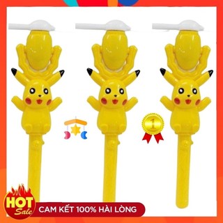 Đồ chơi cây gậy chong chóng Pikachu phát sáng phát nhạc