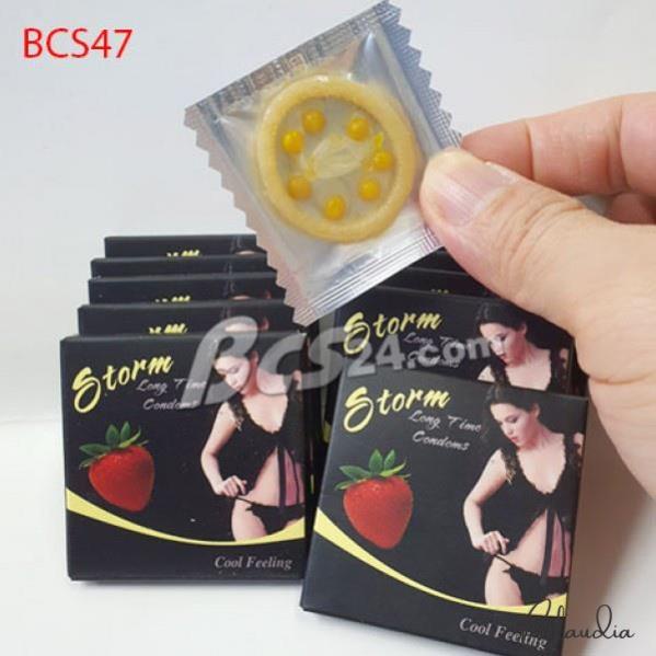 Hộp 1 Bao Cao Su Bi STORM - 7 Bi Lớn