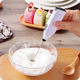♥FreeShip♥ Máy đánh trứng Mini cầm tay, khuấy pha Cafe, tạo bọt mới nhất sử dụng pin tiện lợi du lịch dã ngoại 88065 HOÀ