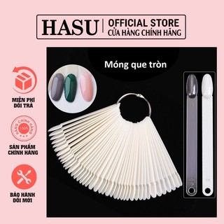 Set móng que tròn học nail tập sơn vẽ móng chuyên dụng - móng que học nail form tròn