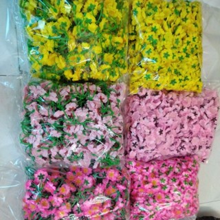 hoa mai, hoa đào giả trang trí tết( bán cân)