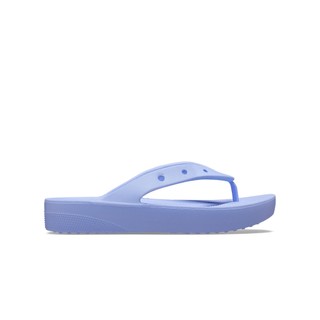 Dép Xỏ Ngón Nữ Crocs Platform Classic - Moon Jelly
